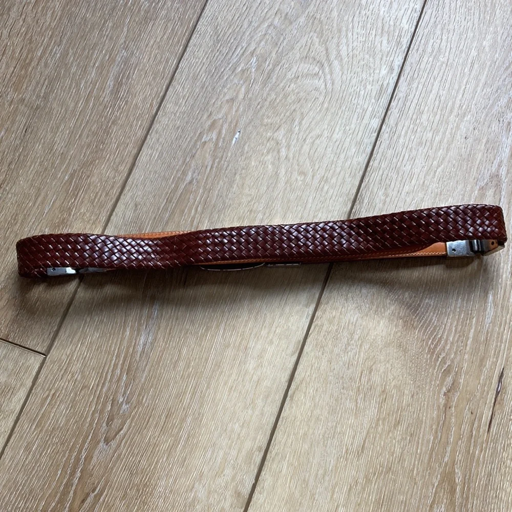 Brighton Belt Womens Brown Leather 9A107 Size ML 32